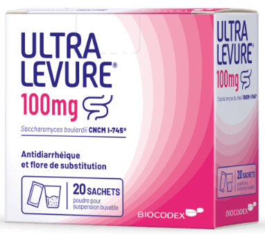 Ultra-Levure 100mg - 20 Sachets